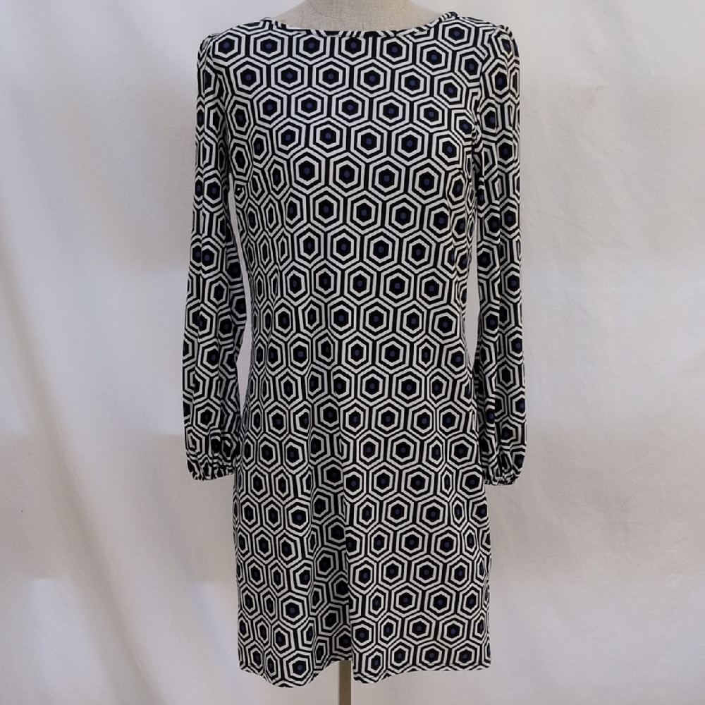 Jude Connally Geo Honeycomb Print Dress